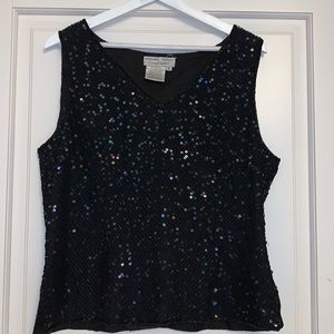 Adrianna Papell Squined Tank top